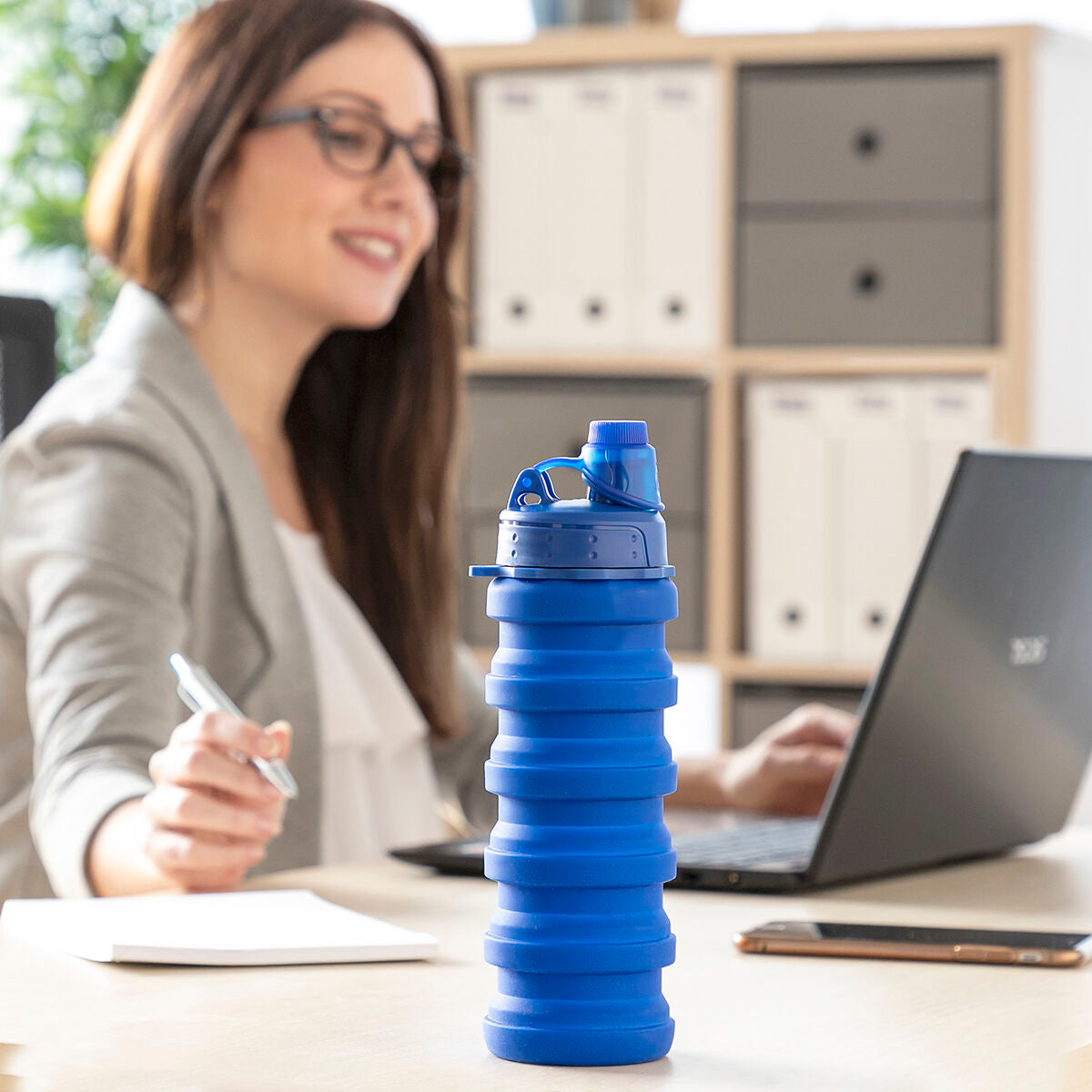 Borraccia Pieghevole in Silicone – Smartello™ Edition 💧